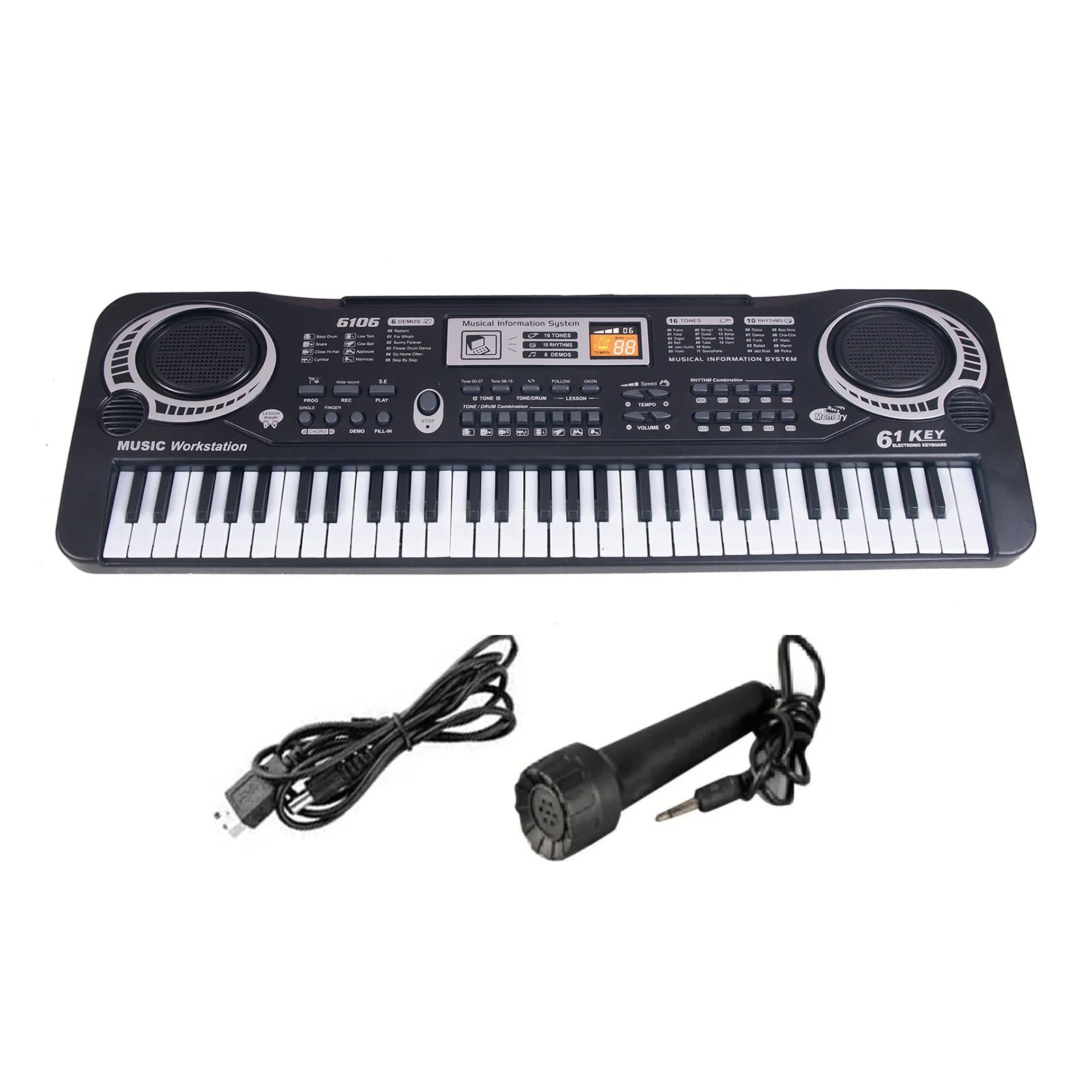 US 61‑Key Electric Digital Key Board Piano