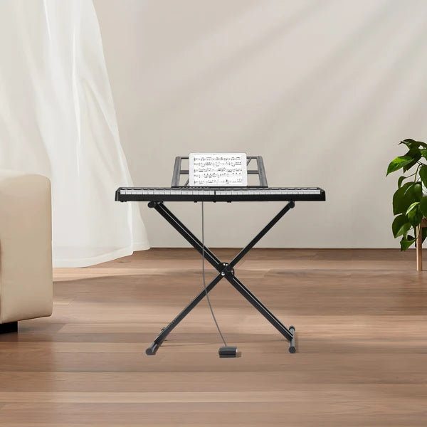 61 Key Folding Keyboard Piano Bluetooth
