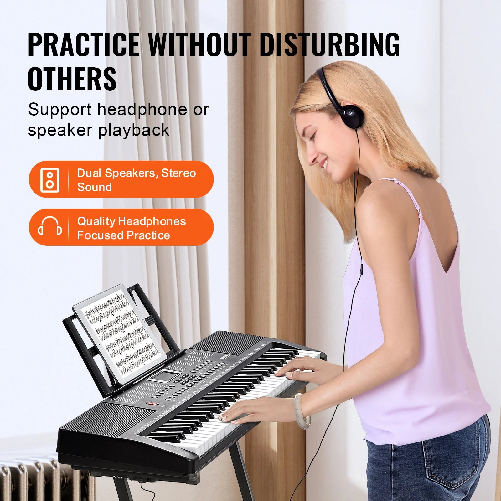 VEVOR 61 Key Digital Keyboard Piano