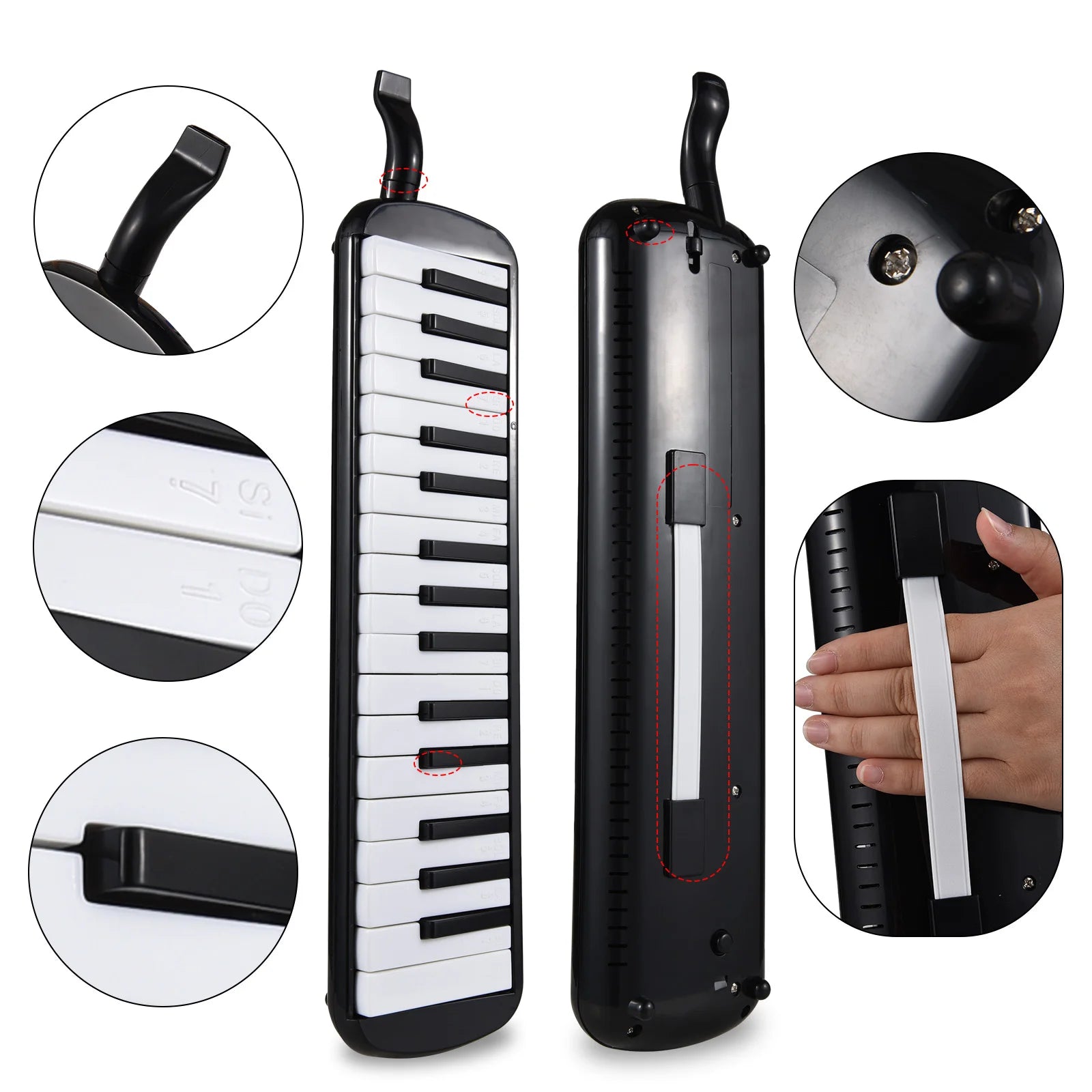 32 Keys Melodica Instrument Air Piano Keyboard
